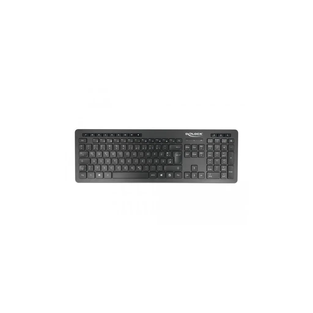 Clavier sans fil 2,4 GHz Delock Silent idéal pour Bureautique et Open Space