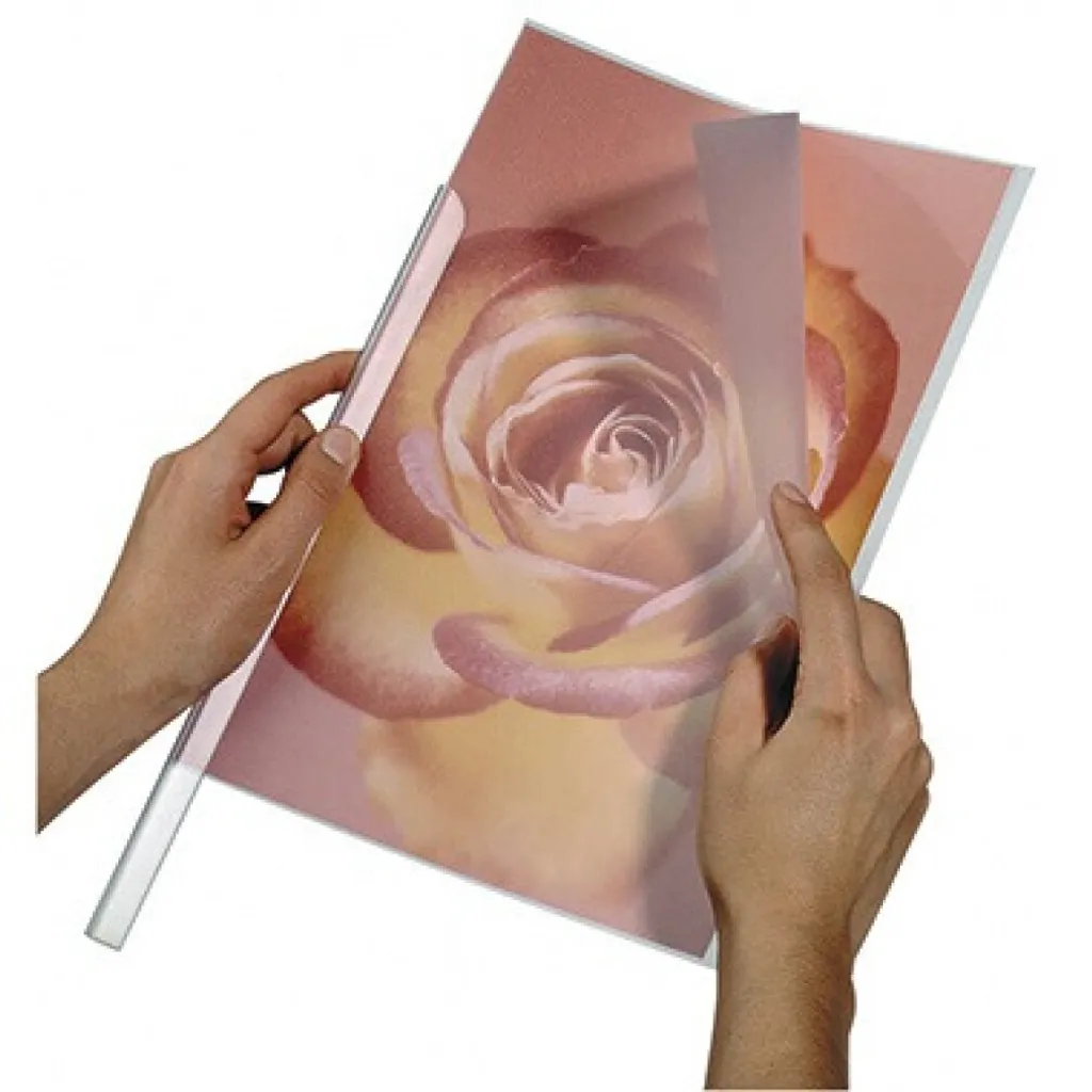 Set 50 Copertine A4 DURABLE 293919 - Trasparenza Premium per Report - 3
