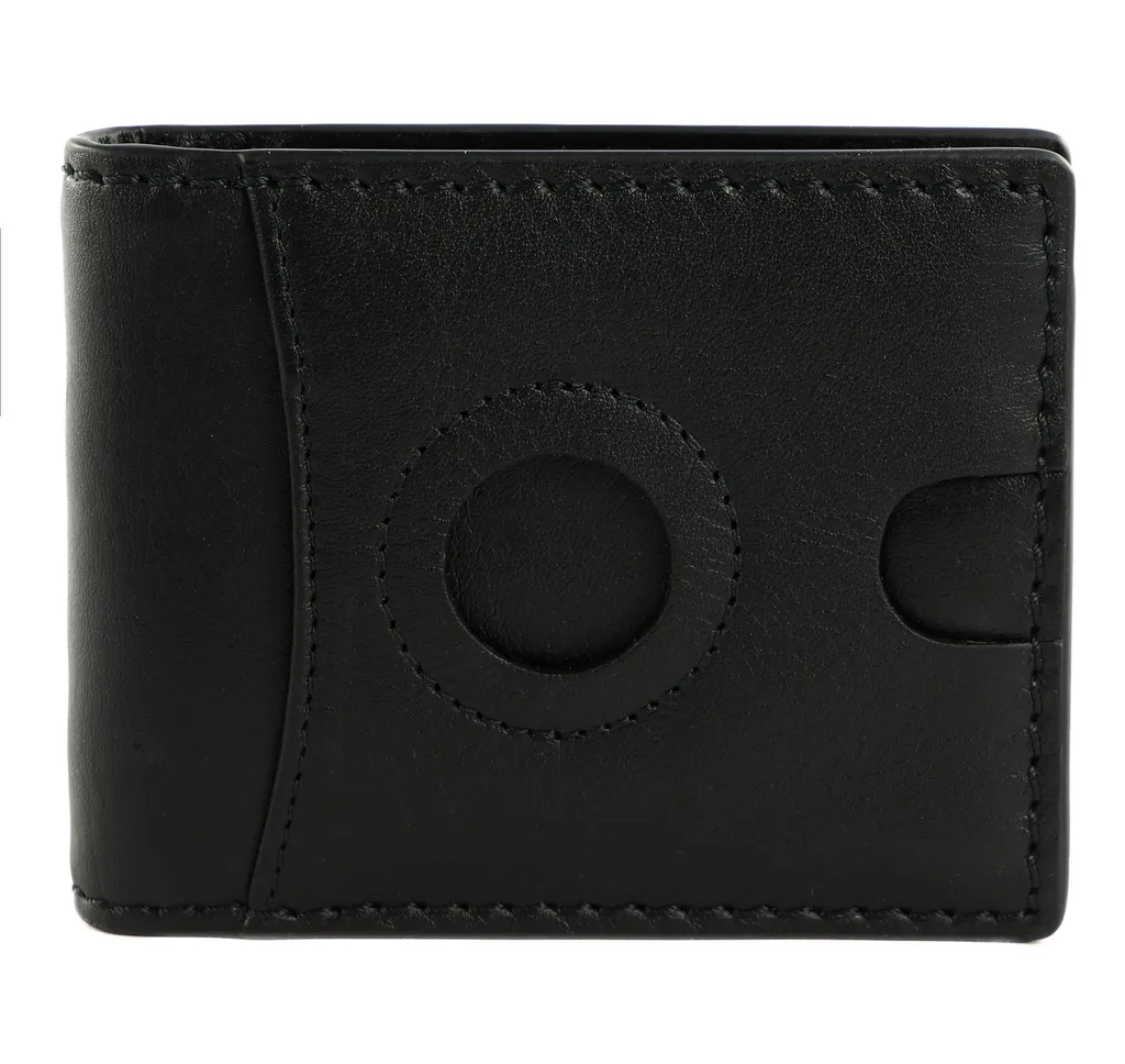Regala Picard Toscana: Portafoglio Fermasoldi in Pelle Nera Uomo - 3