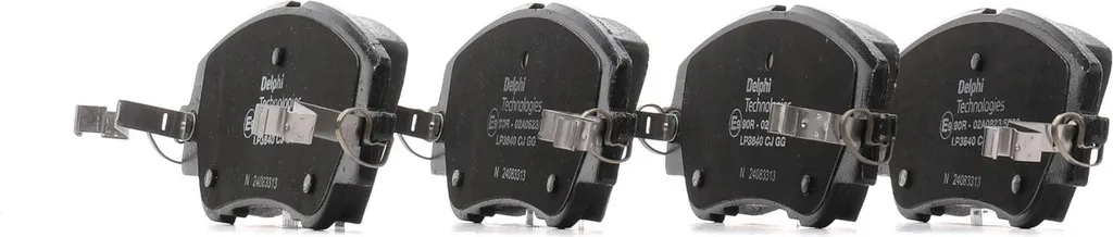 Plaquettes de frein Delphi LP3840 de haute précision pour essieu arrière