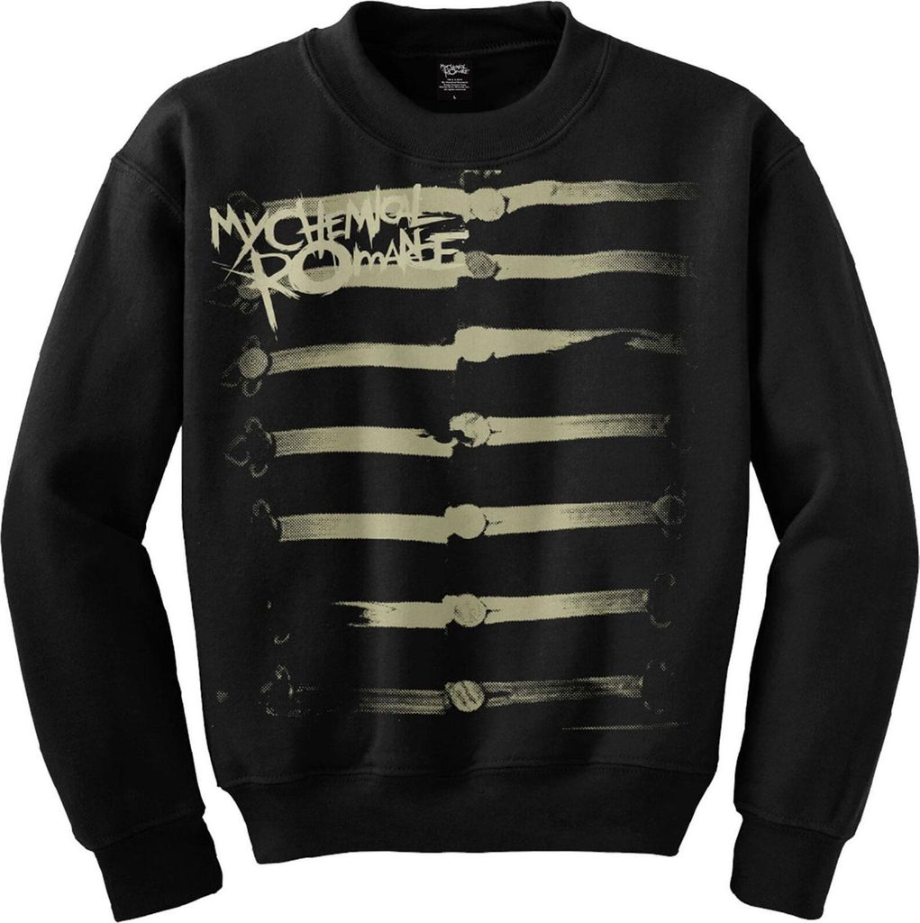 My Chemical Romance - "Together We March" Sweatshirt für Herren/Damen Uni RO4544 (XL) (Schwarz)