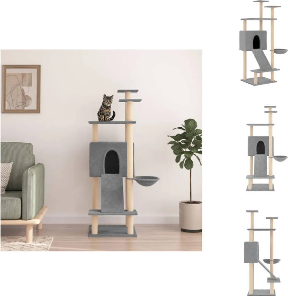 Recensione Tiragraffi vidaXL 153 cm: Vale davvero i tuoi soldi?