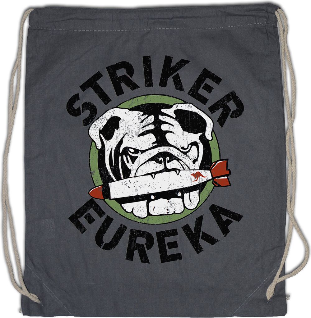 Urban Backwoods Striker Eureka Logo, Turnbeutel, Farbe: Grau