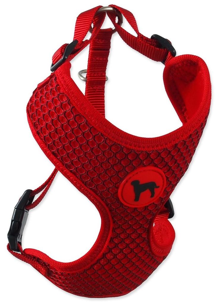 Active Dog Mellow Geschirr S rot 1,5x35-47cm Produktbild 