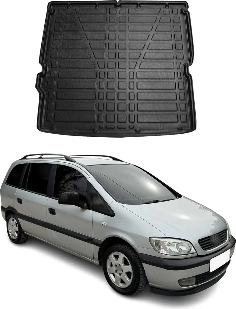 Tappeto Bagagliaio Gomma Opel Zafira A (99-05) - Qualità Garantita