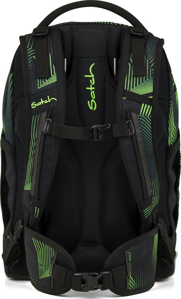 Satch Pack Schulrucksack Einzeln Seismic Green Produktbild 