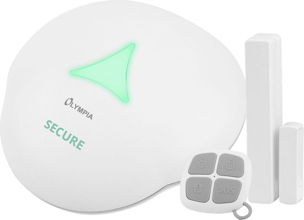 OLYMPIA SECURE AS602 BT/GSM ALARMANLAGE 6008 weiss