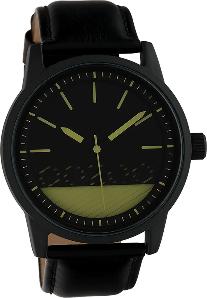 Oozoo Orologio Donna Pelle Nera D2UOC10309 - Stile Minimal Chic