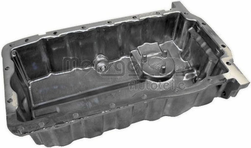 Ölwanne Aluminium-Druckguss ohne Dichtung METZGER für u.a. VW GOLF