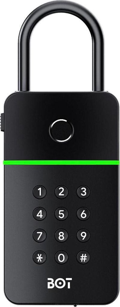 BOT Boîte à clés intelligente KB4 Tuya noir Image du produit 