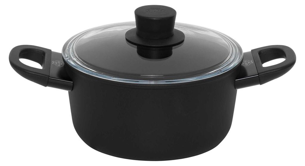 BALLARINI casserole avec couvercle en verre, 20 cm | rond | Image du produit 