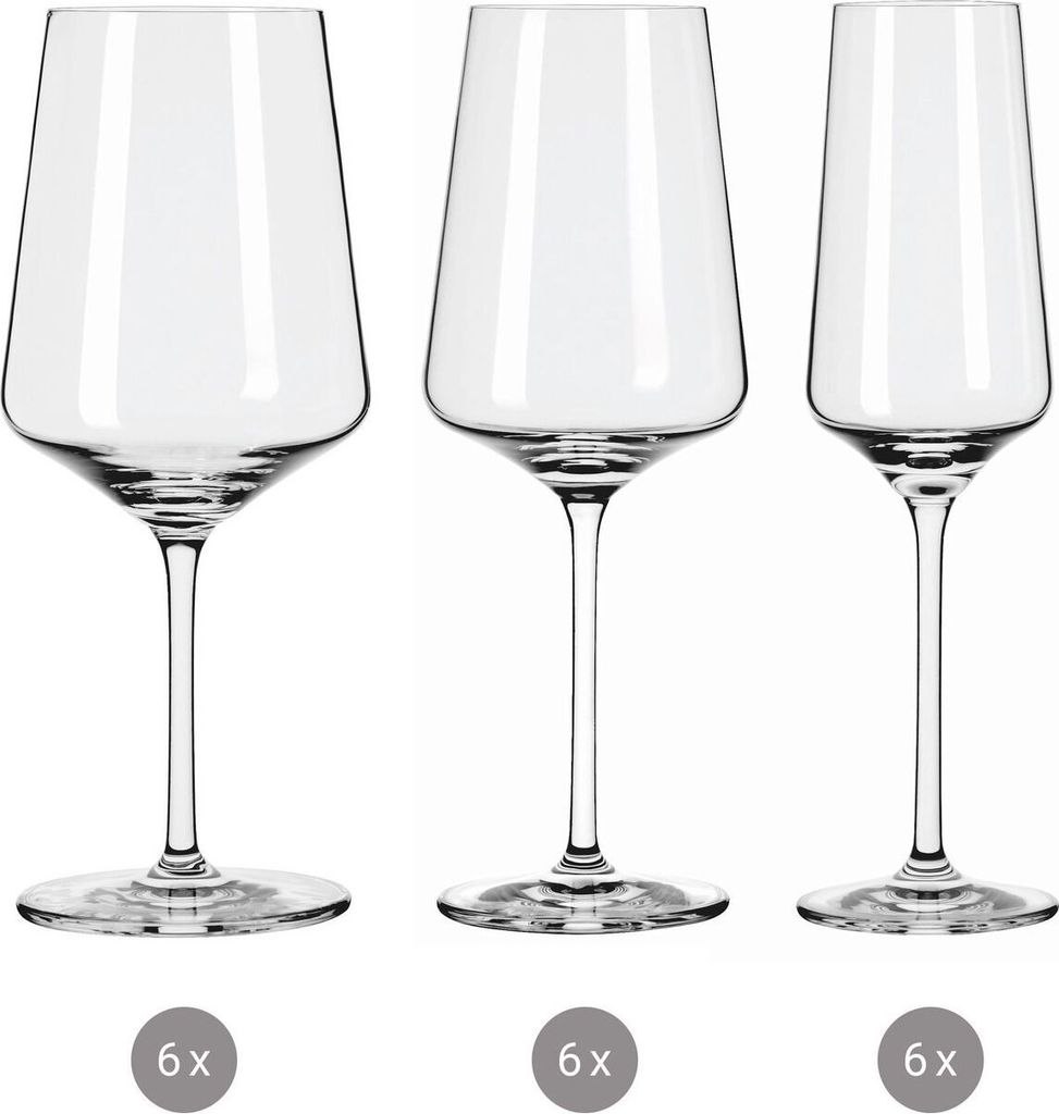 Ritzenhoff Kelchglasset 18-tlg. LICHTWEISS