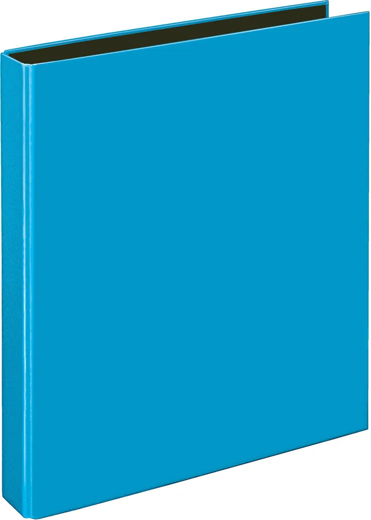 Classeur scolaire et bureau A4 bleu clair Veloflex 2 anneaux 25 mm