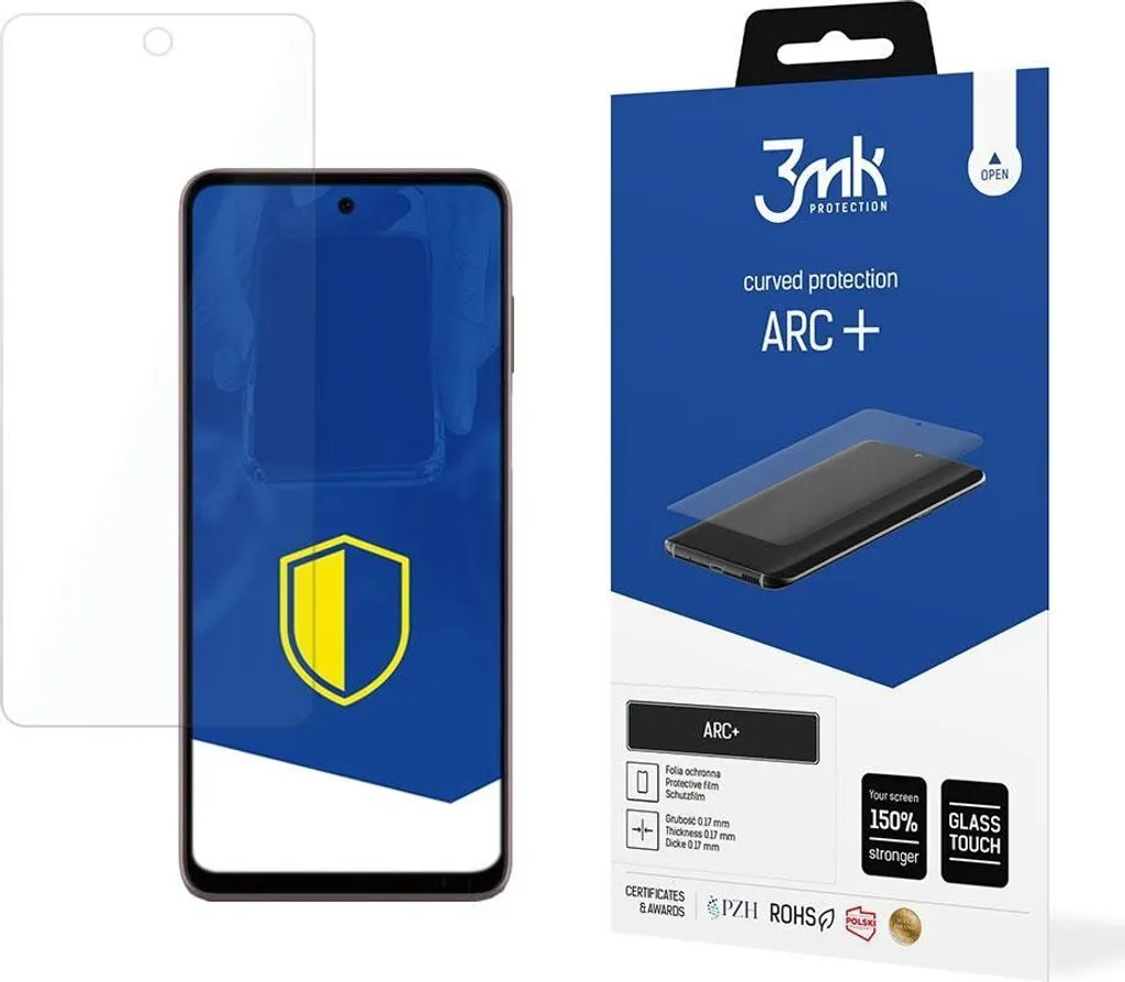 Protezione 3mk Arc+ per Moto G Stylus 2022: Display Sicuro al 150%