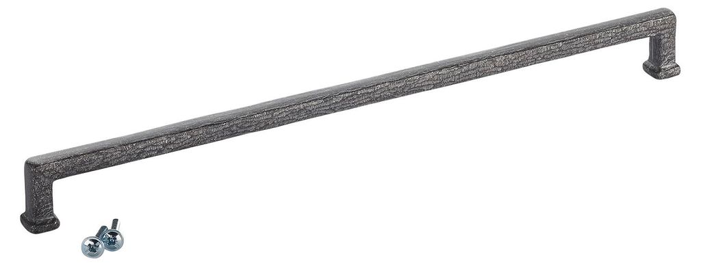SOTECH Möbelgriff FINN Schrankgriff – Bohrabstand 320 mm, Giacometti Texture - Altsilberoptik