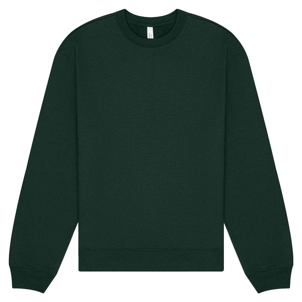 Bella + Canvas - Sweatshirt Rundhalsausschnitt für Herren/Damen Uni PC7799 (3XL) (Tannengrün)