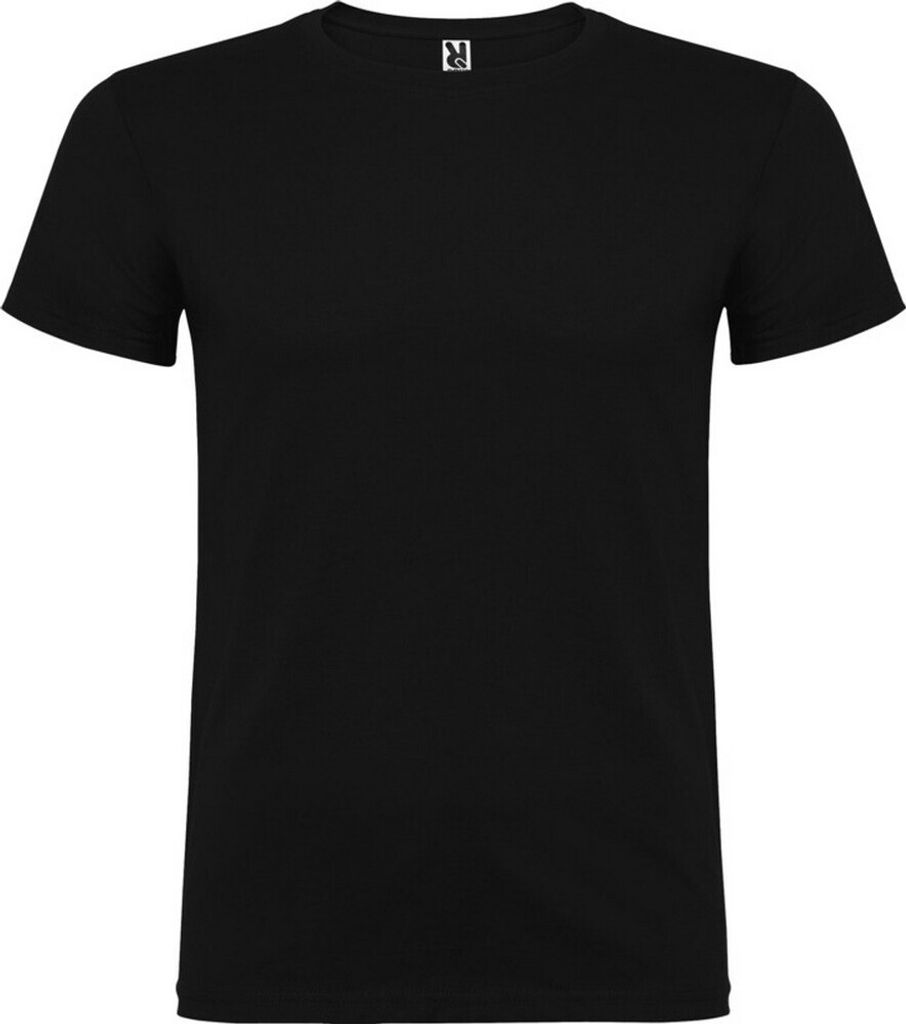 Roly - "Beagle" T-Shirt für Herren kurzärmlig PF4341 (XL) (Schwarz)