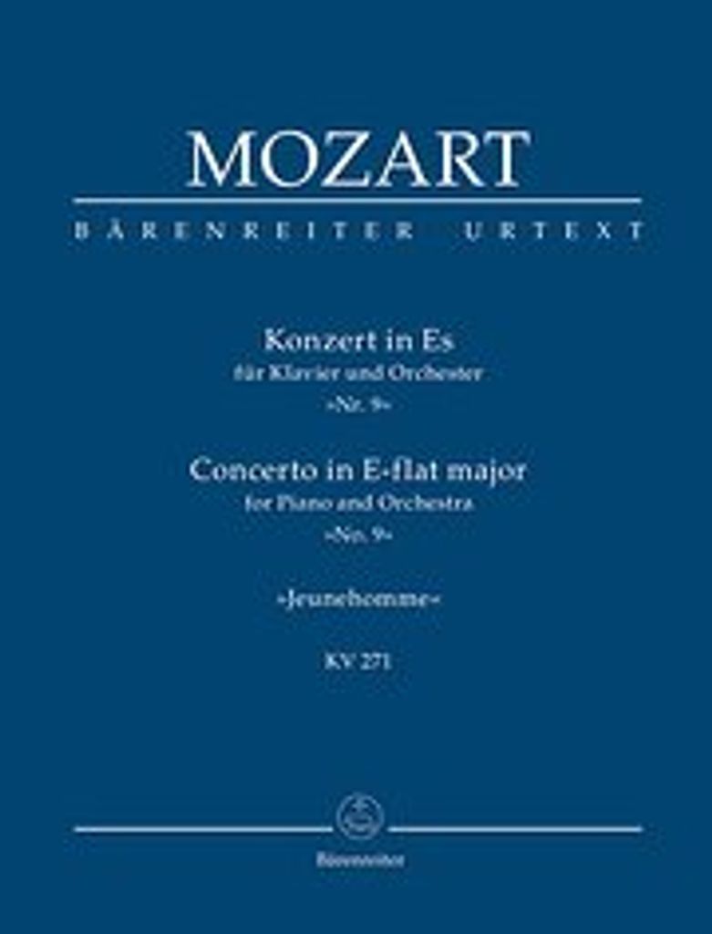 Konzert Es-Dur KV271 :für Klavier und Orchester