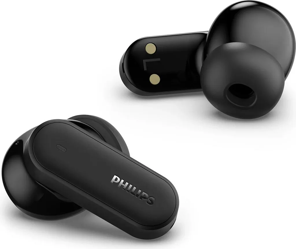 Philips TAT6000BK Ecouteurs True Wireless Noir avec Micro Intégré