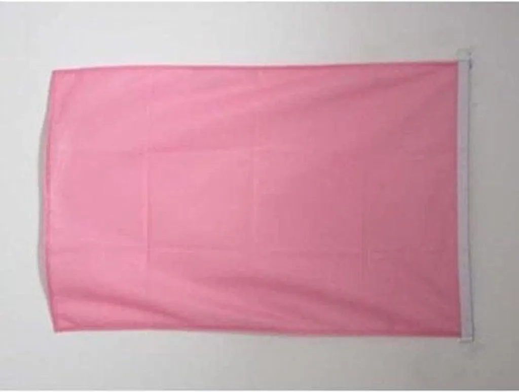 Drapeau de bateau rose 45x30 cm lot de pavillons textiles de voilier