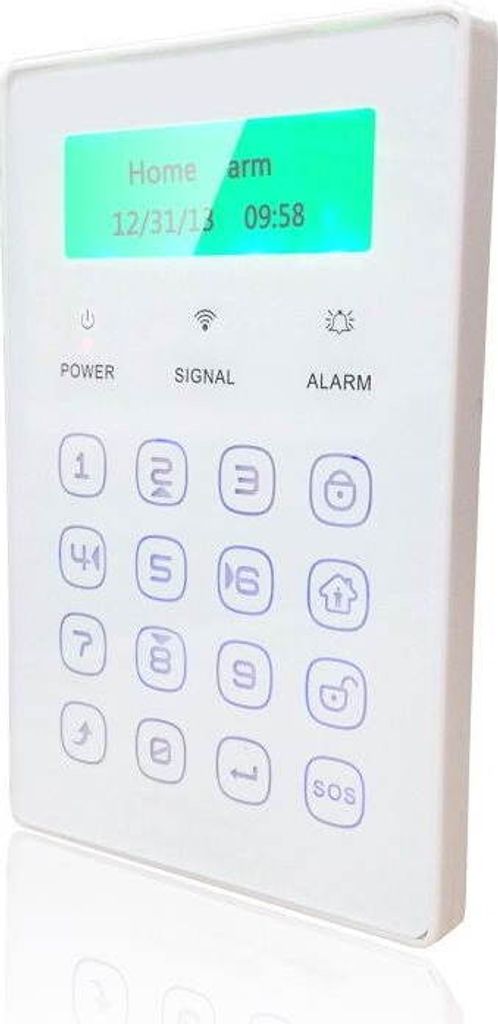 iGET SECURITY P13 - externe Funktastatur mit LCD für iGET SECURITY M3B und M2B