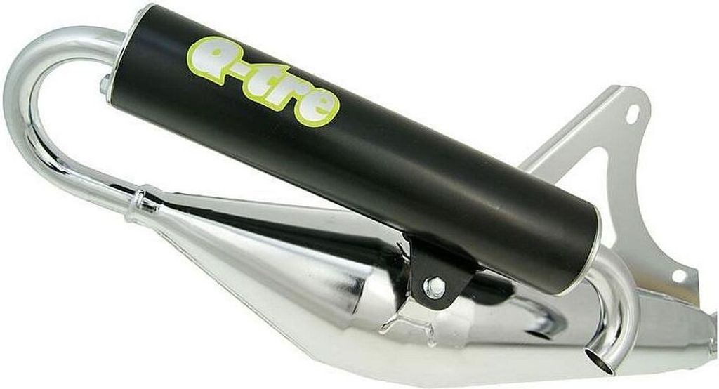 Sport Auspuff TECNIGAS Q-TRE Q Tre Chrom ATU Explorer Race GT Spin GE CPI KEEWAY