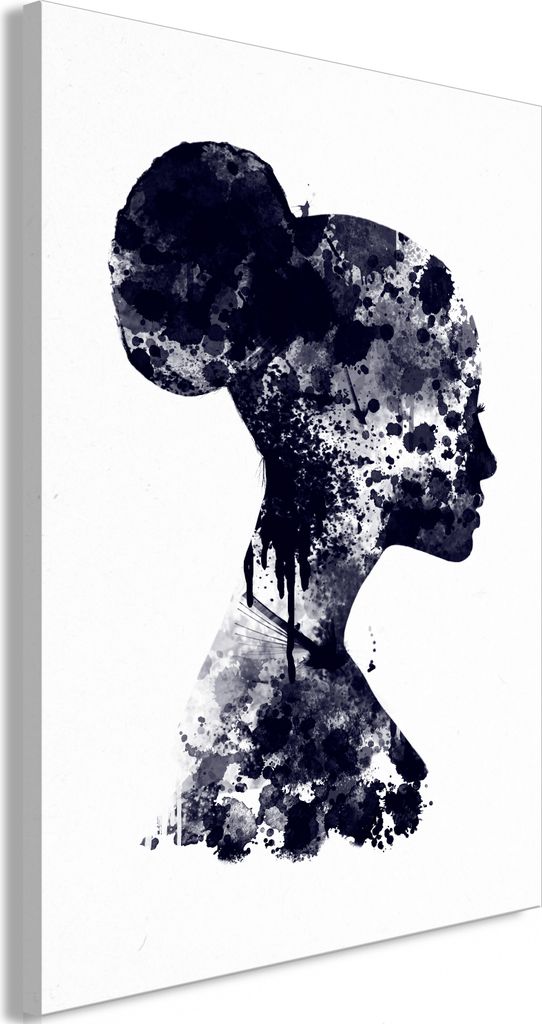 Italienischer Leinwand Leinwandbild - Abstract Profile (1 Part) Vertical 40x60 cm Menschen h-A-0189-b-a