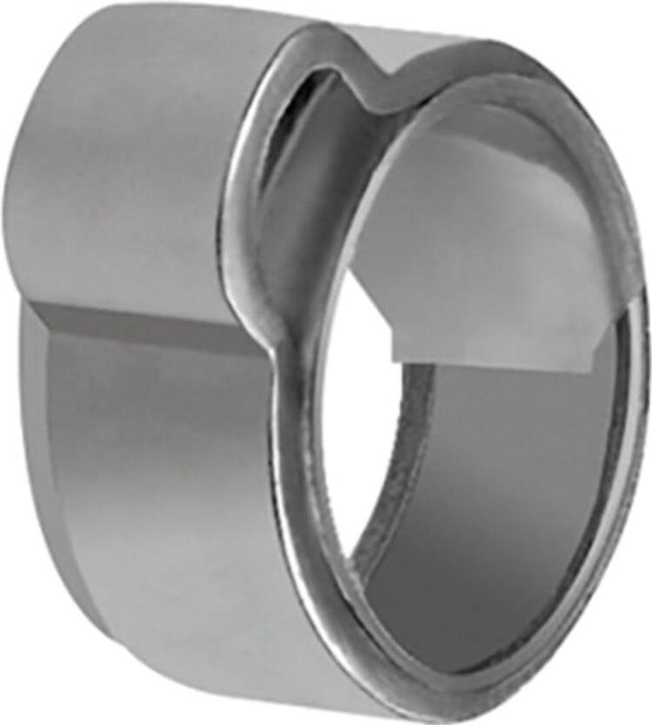 Riegler 1-Ohr-Schlauchklemme, Einlagering, ES (W4), Spannbereich 11,5-13,3mm, Art.Nr. 155 F-ES-1