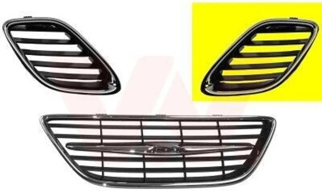VAN WEZEL 4731511 Grille de Calandre Gauche pour SAAB 9-3 Break YS3F