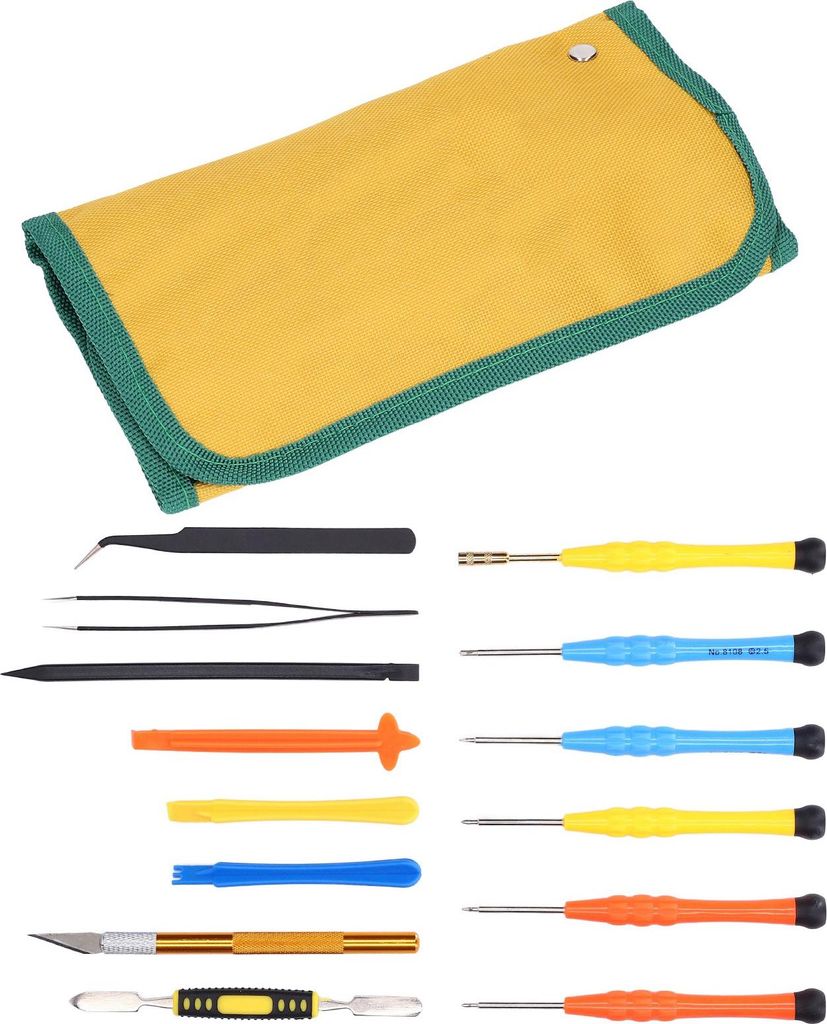 Handy-Reparatur-Werkzeugset aus ABS-Legierungsstahl, 14-in-1-Schraubendreher-Set für Computer und Haushalt