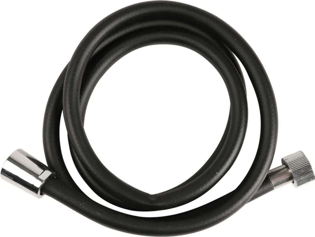 Tubo Flessibile Doccia Nero DOCHTMANN 1,5m - Facile Pulizia e Montaggio