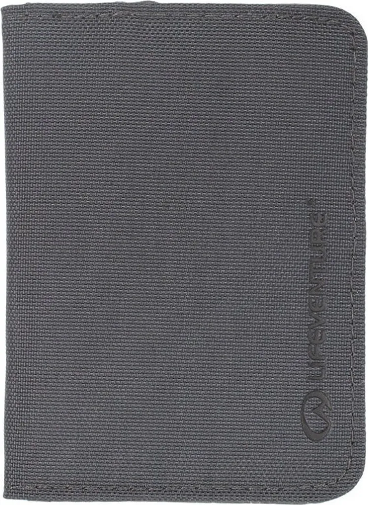 Portefeuille Lifeventure RFiD Card Wallet Gris - Étui de Protection CB