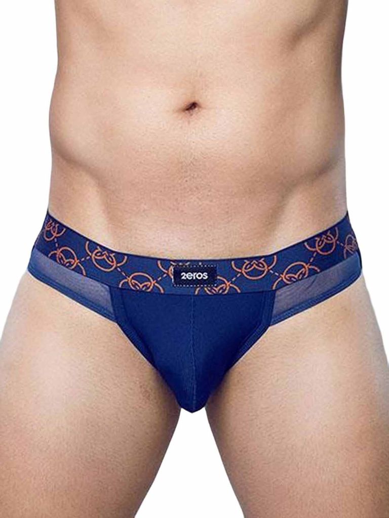 2EROS - Herren Slip Unterwäsche - Himeros Brief Blau Blue - 1x Größe M