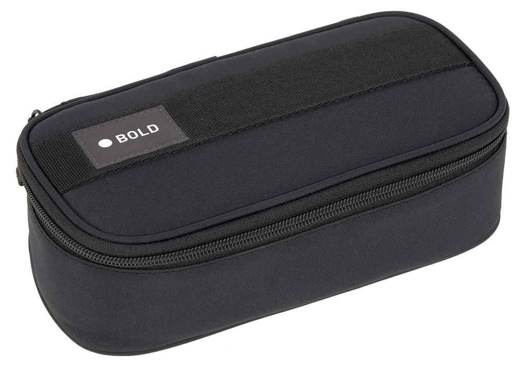 LÄSSIG Bold Etui, ruim model, zwart Productafbeelding 