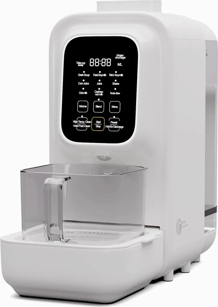 Klarstein Machine à Boisson Végétale et Lait de Soja Numérique 1.2L