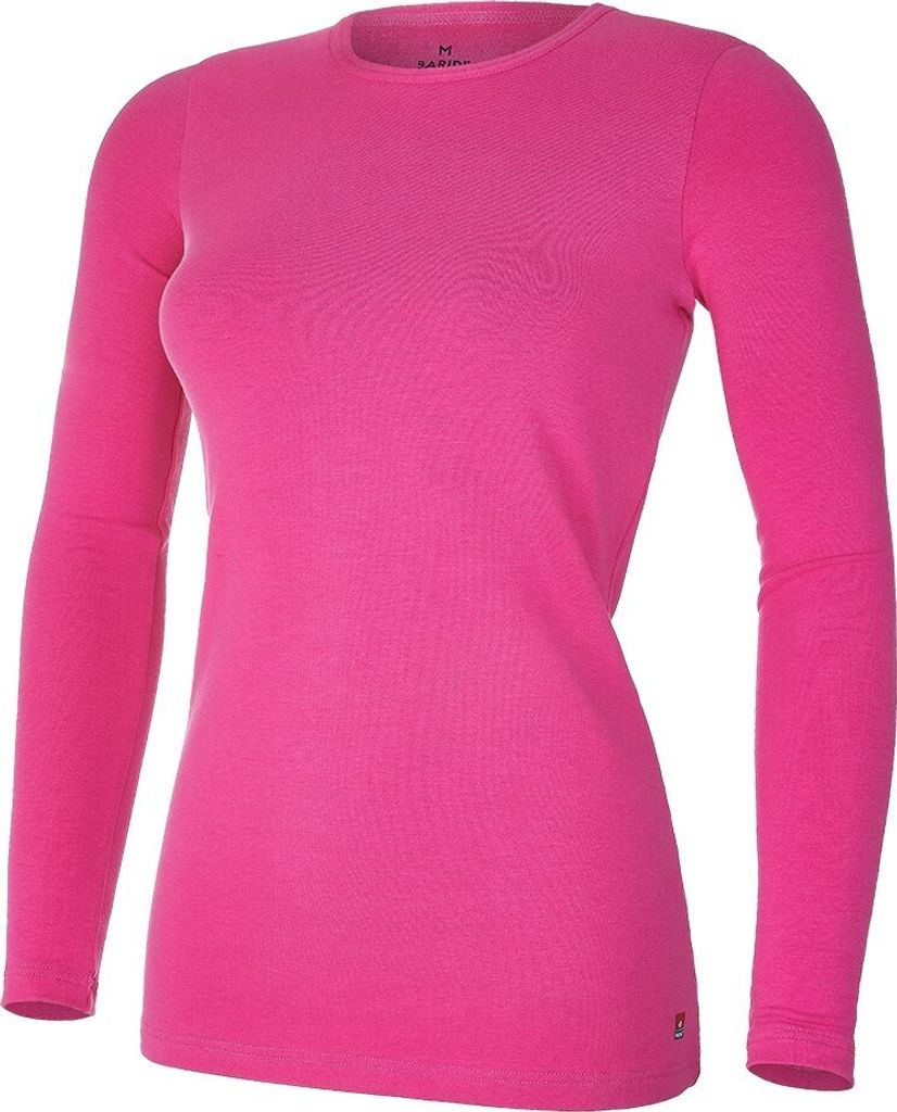Damen T-Shirt langer Ärmel Outlast - rosa, M