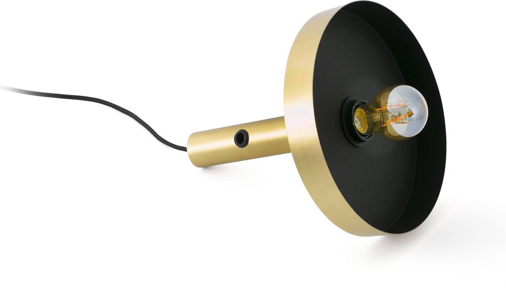WHIZZ Tragbare Lampe gold satiniert/schwarz 20163 Produktbild 