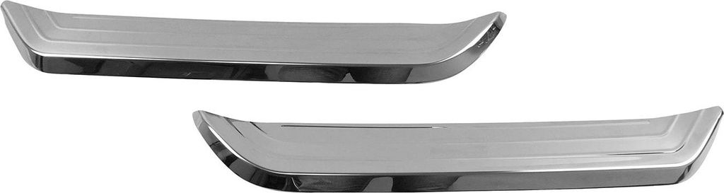 Heckdiffusor Stoßstangen für Nissan Qashqai J11 2017-2021 Edelstahl Silber 2x