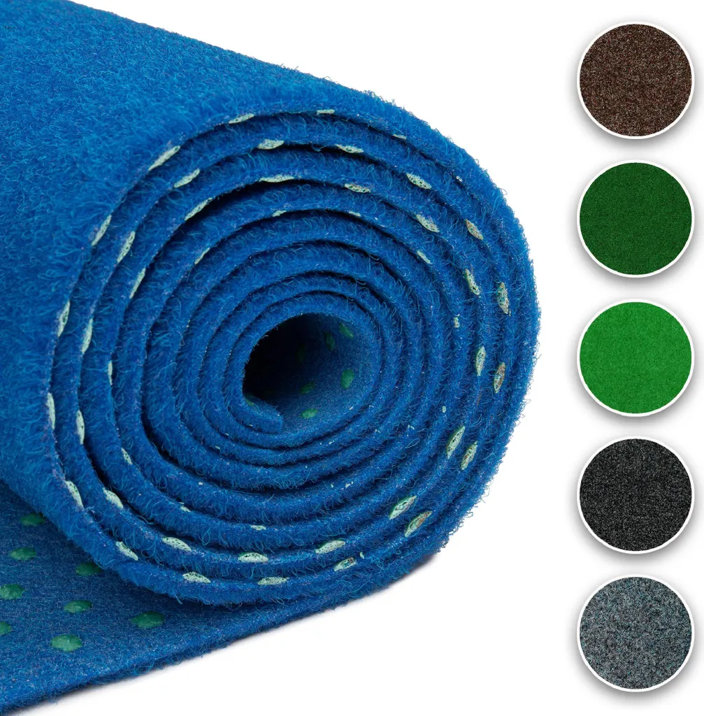 Gazon synthétique bleu Magic Forest résistant aux UV pour extérieur