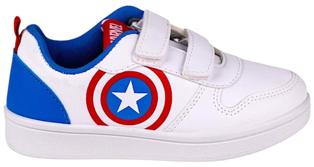 Sneaker Low Top Captain America Weiß 29