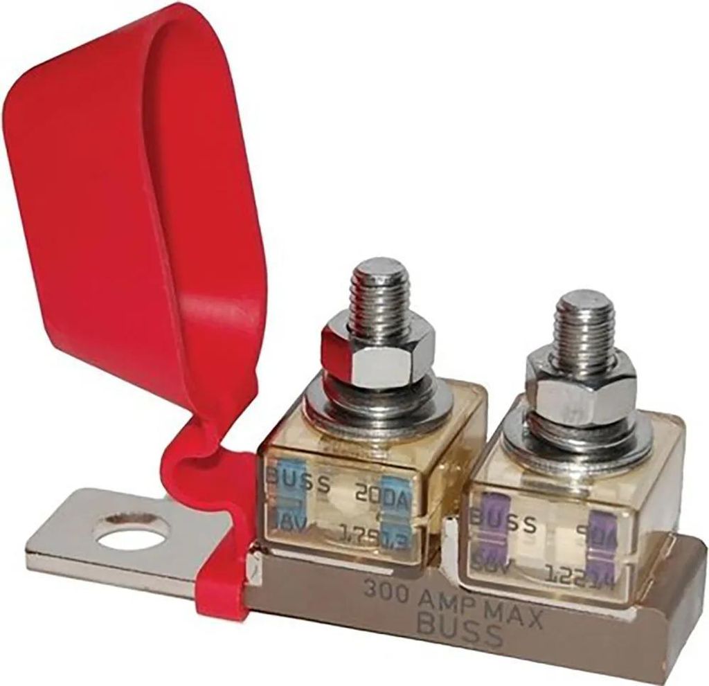 Blue Sea Systems Klemmen-sicherungskasten Schwarz Schwarz One Size