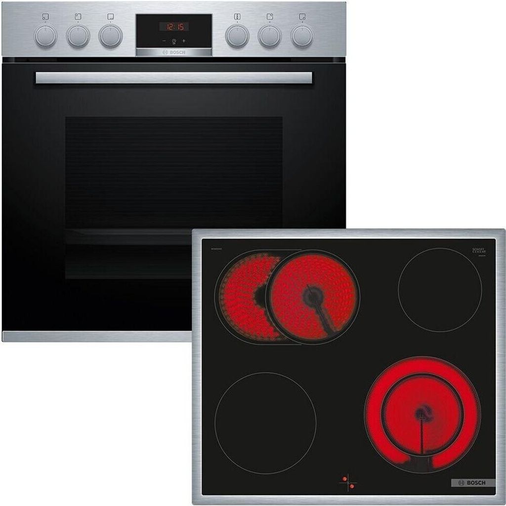 Bosch Cuisinière encastrable HND411LS67, HEB513BS3 + Image du produit 