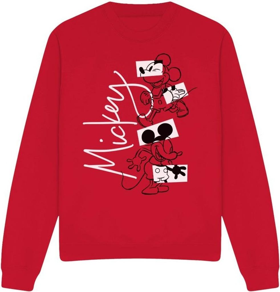 Disney - Sweatshirt für Herren/Damen Uni TV4849 (XL) (Rot)