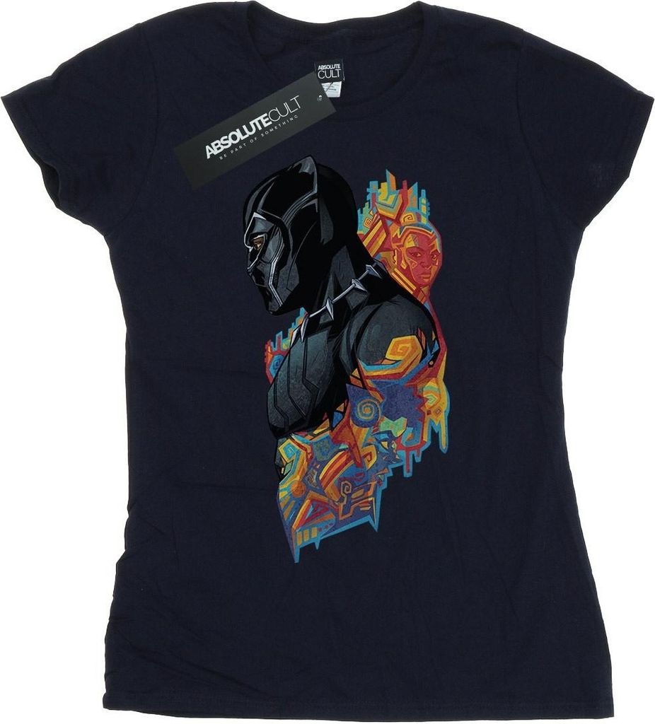 Marvel - T-Shirt für Damen BI48325 (M) (Marineblau)