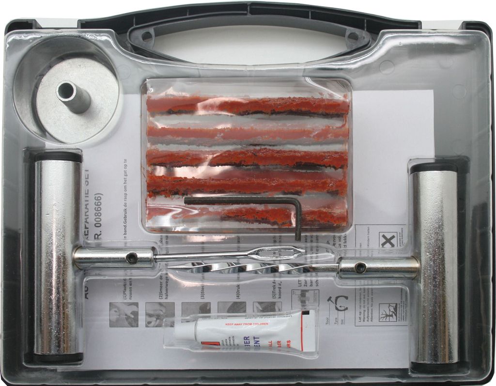 Benson Autoreifen-Reparaturset 31-teilig Professional Produktbild 
