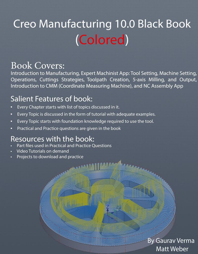 Creo Manufacturing 10.0 Black Book