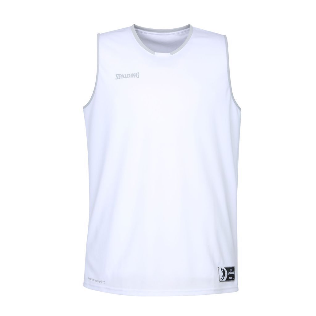 SPALDING MOVE Tank Top biały/srebrnoszary M Zdjęcie produktu 