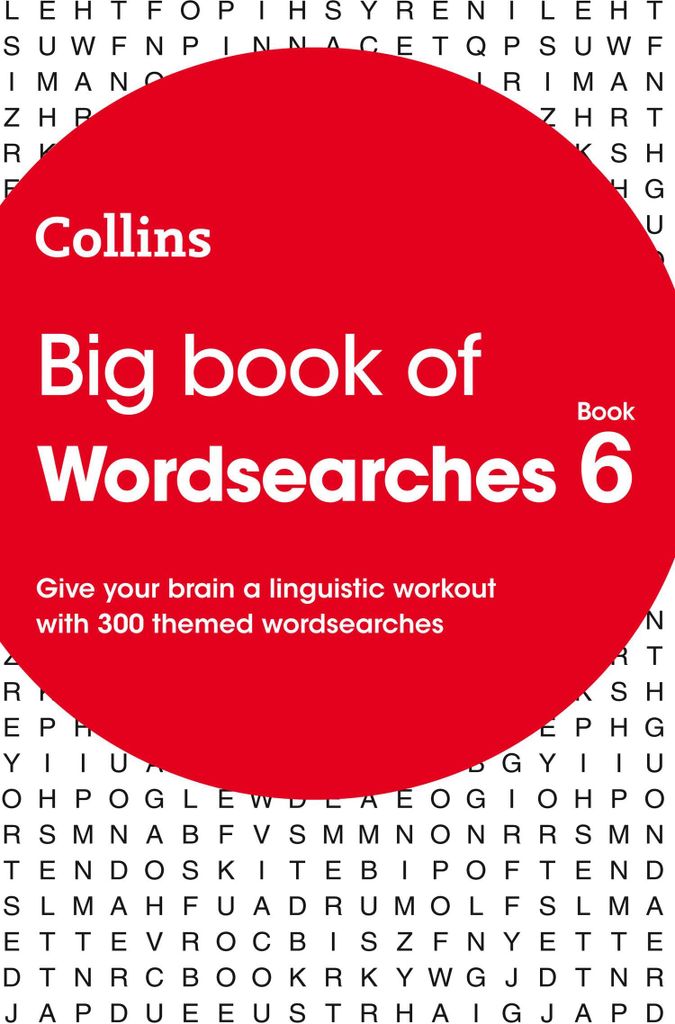 Big Book Of Wordsearches Book 6 – Lingua: Inglese
