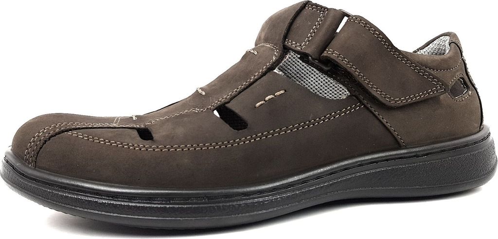 Jomos Malaga Herrenschuhe Slipper Slipper Braun Freizeit, Schuhgröße:44 EU