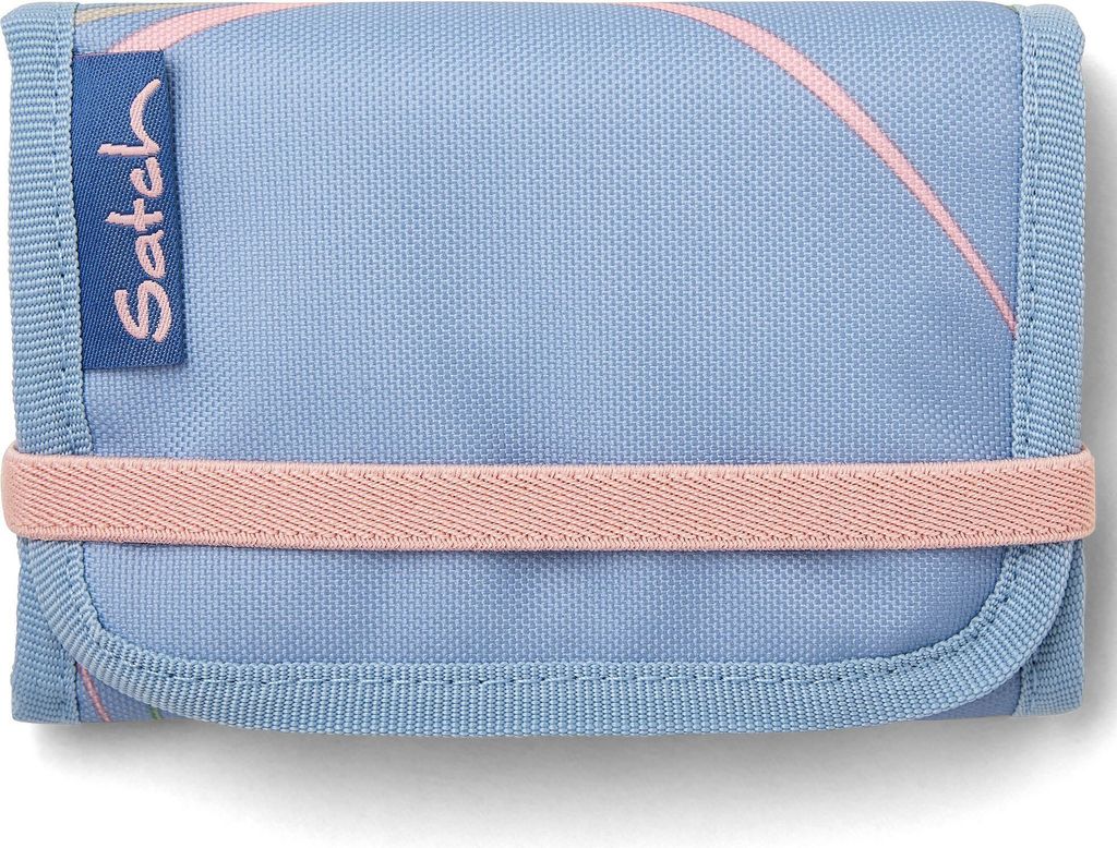 satch Geldbörse satch Wallet Vivid Blue hellblau rosa Produktbild 11